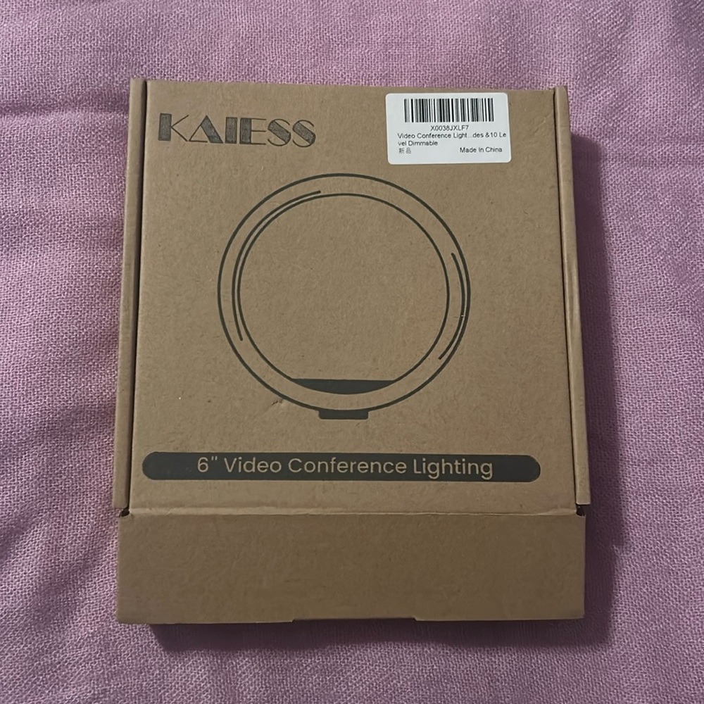 Laptop Video Conference Ring Light
